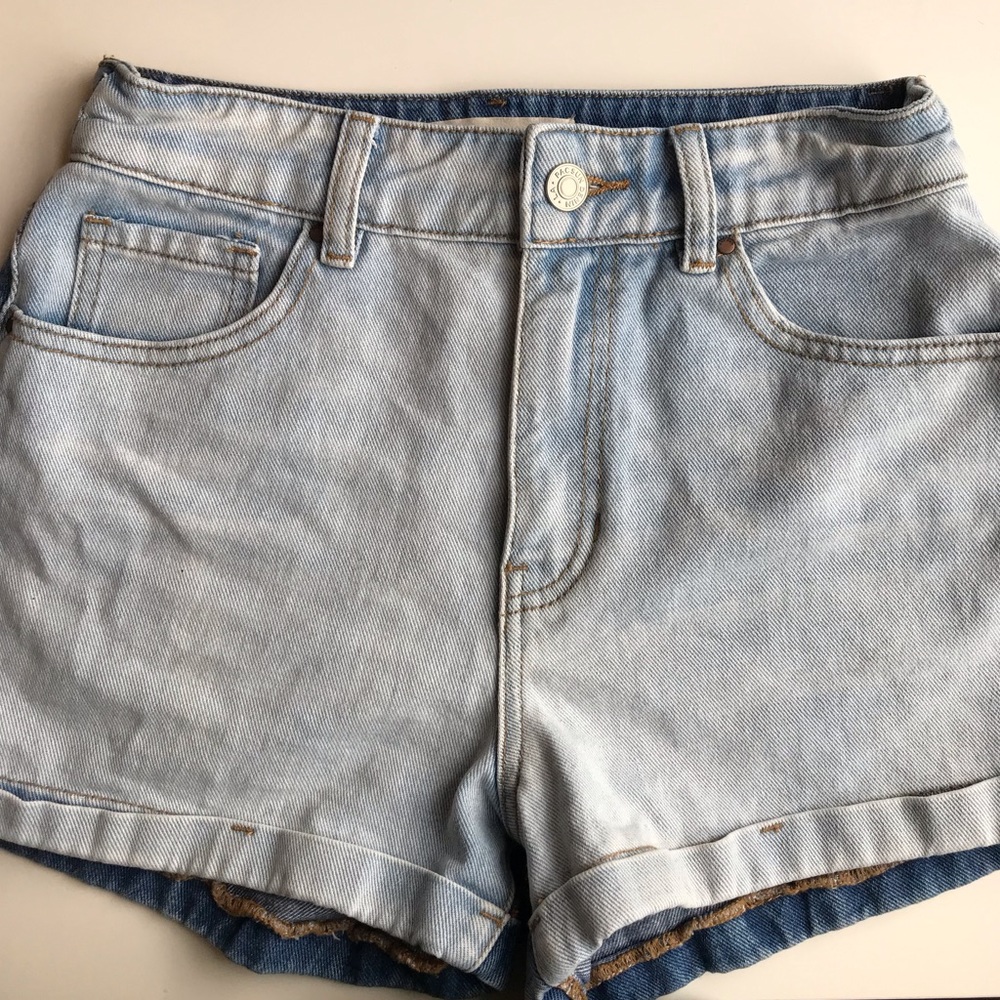Pacsun two-toned mom shorts, size 24